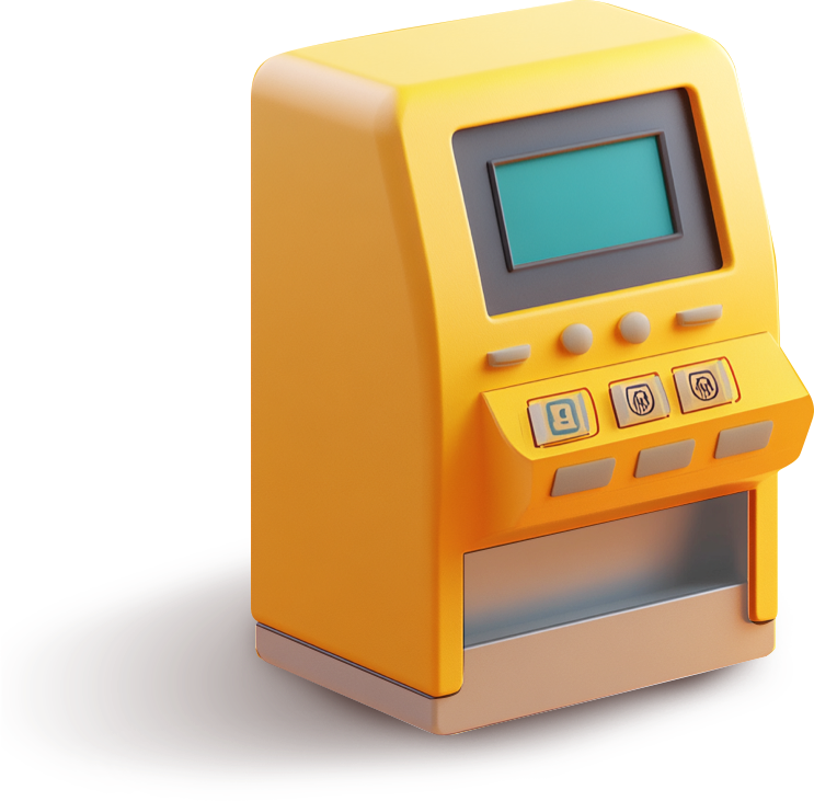 在最近的 ATM 机上